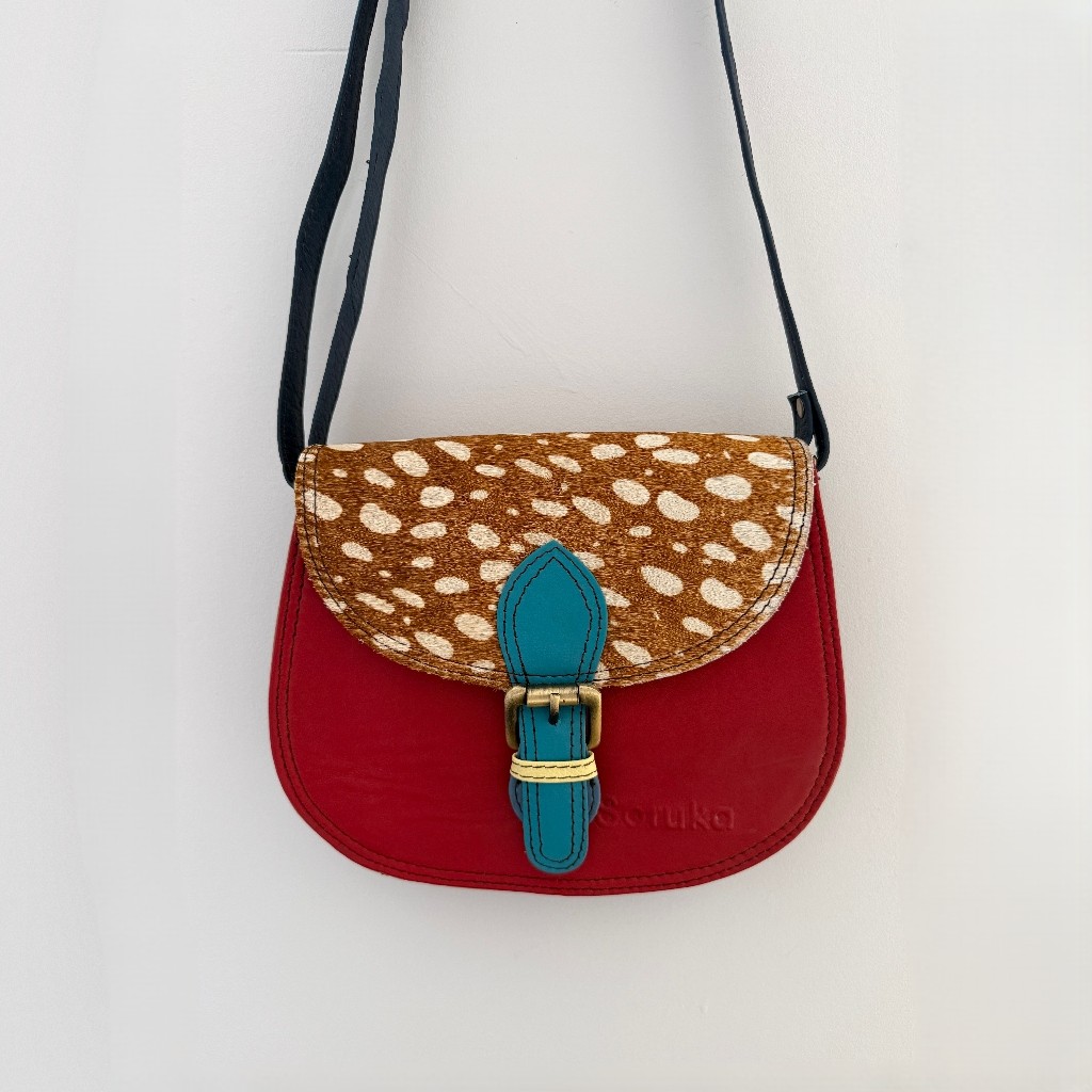 Soruka Merriti Leather Shoulder Bag