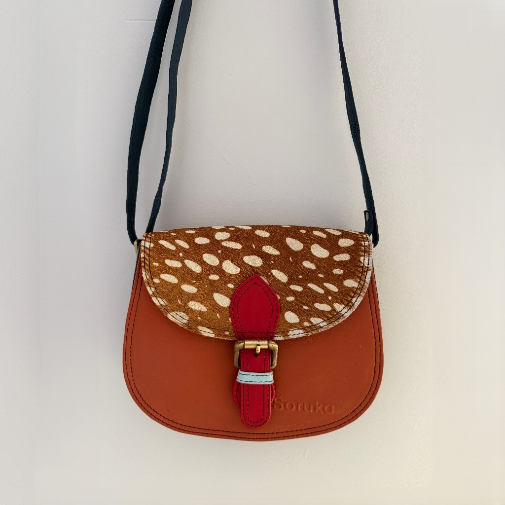 Soruka Merriti Leather Shoulder Bag