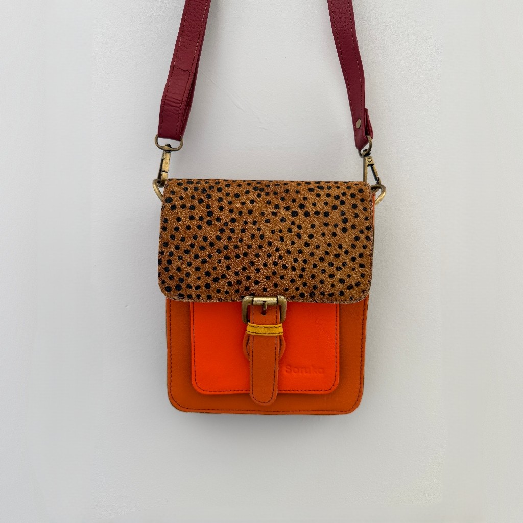 Soruka Hanna Leather Crossbody Bag