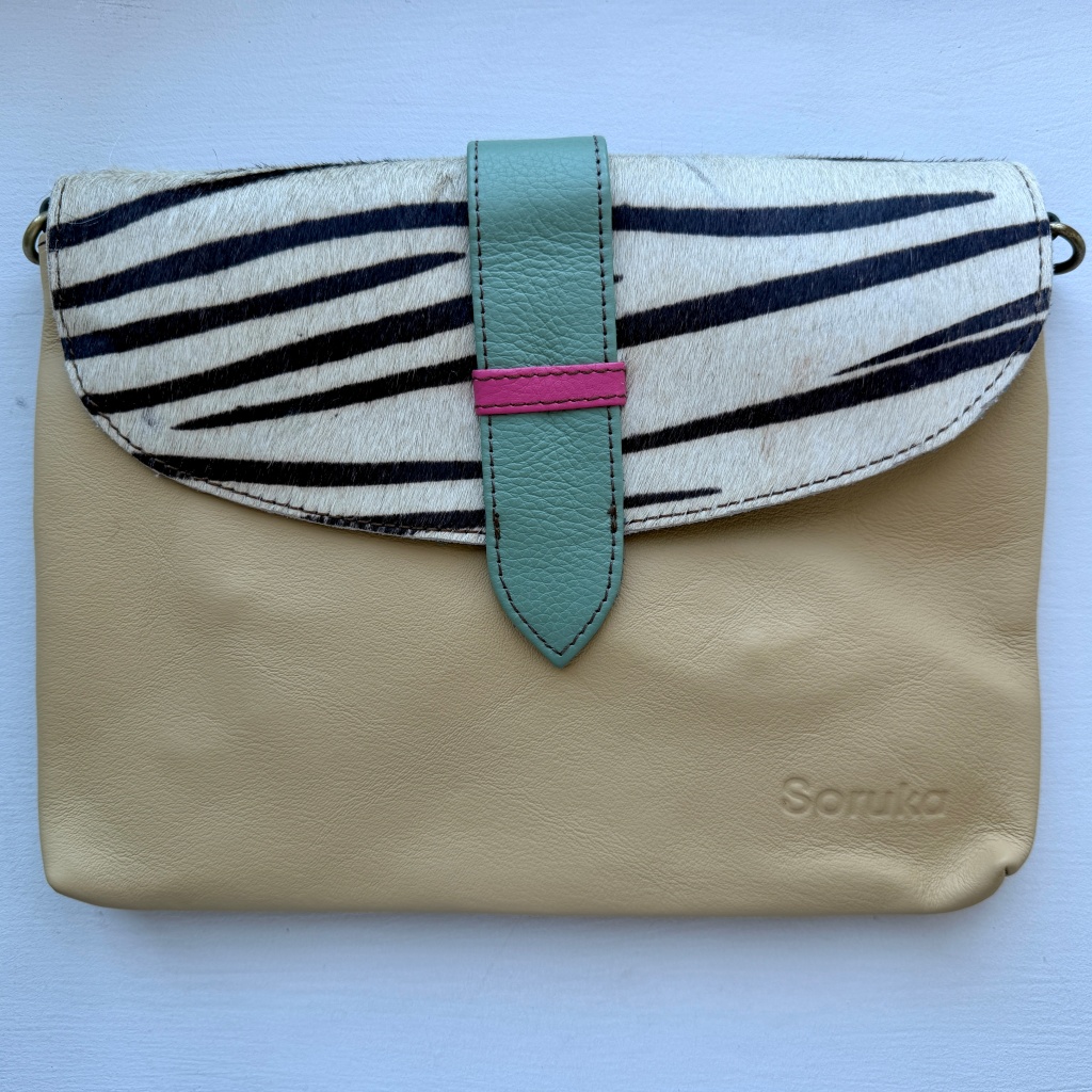 Soruka Saddle Leather Clutch