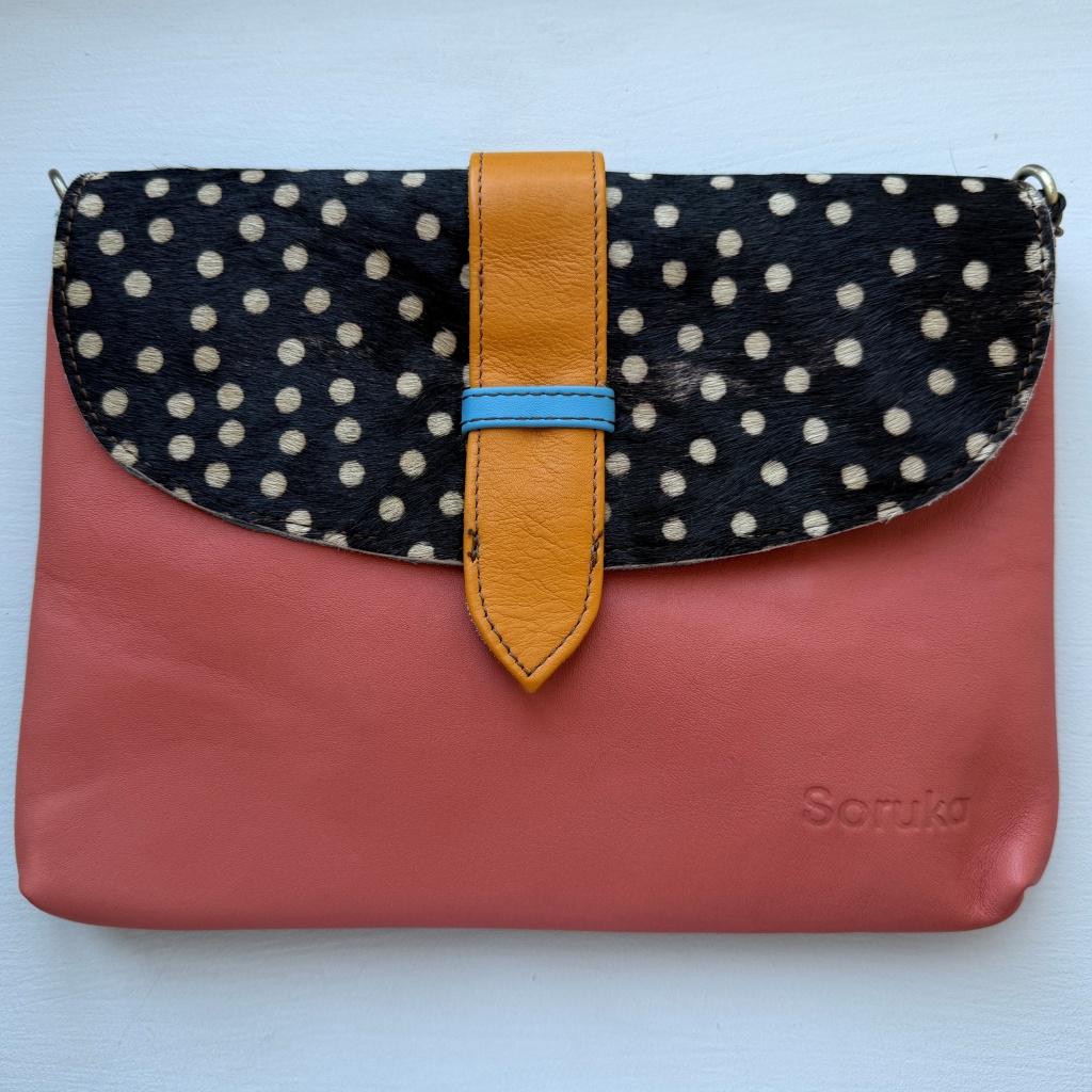 Soruka Saddle Leather Clutch