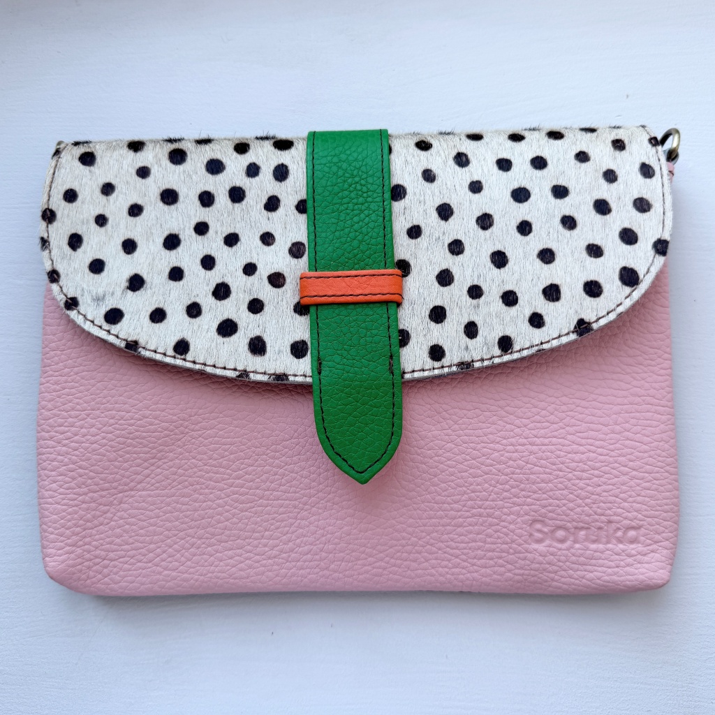 Soruka Saddle Leather Clutch