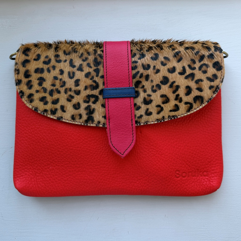 Soruka Saddle Leather Clutch