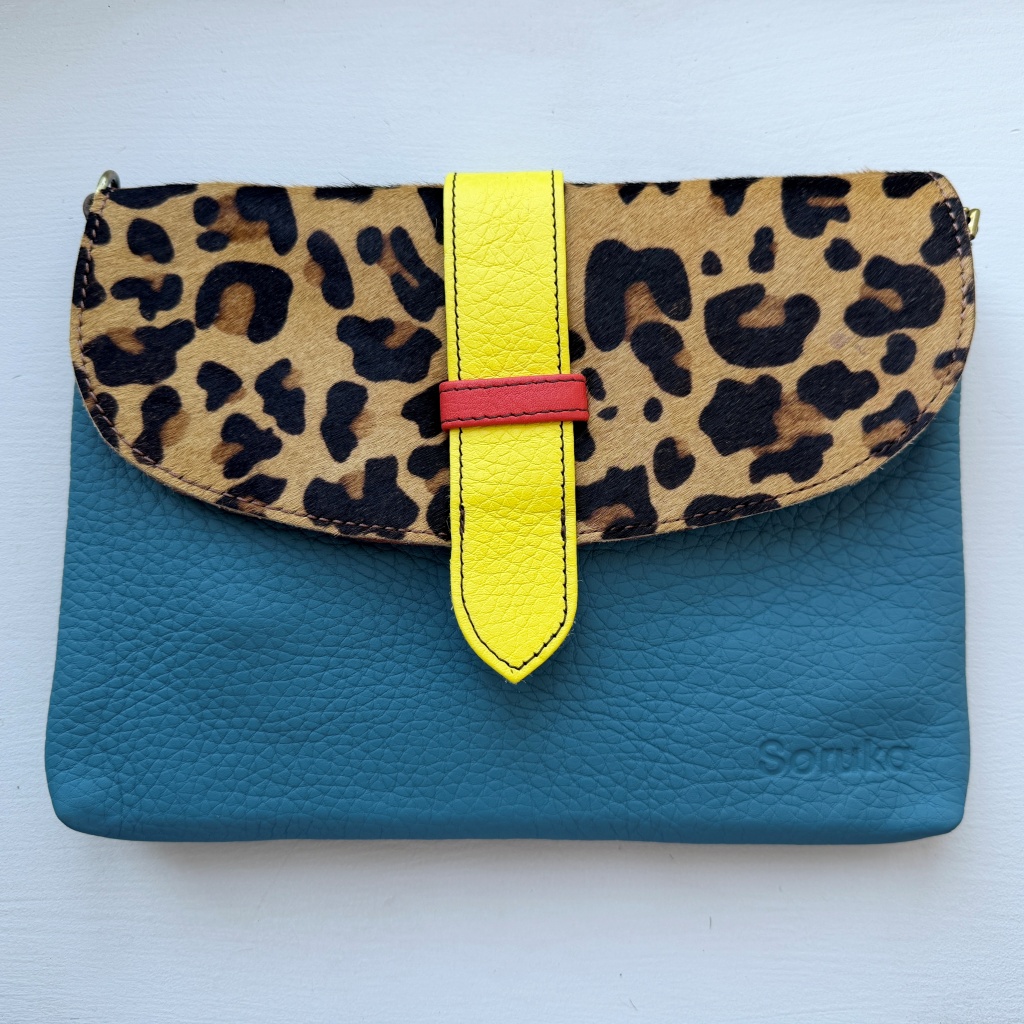 Soruka Saddle Leather Clutch