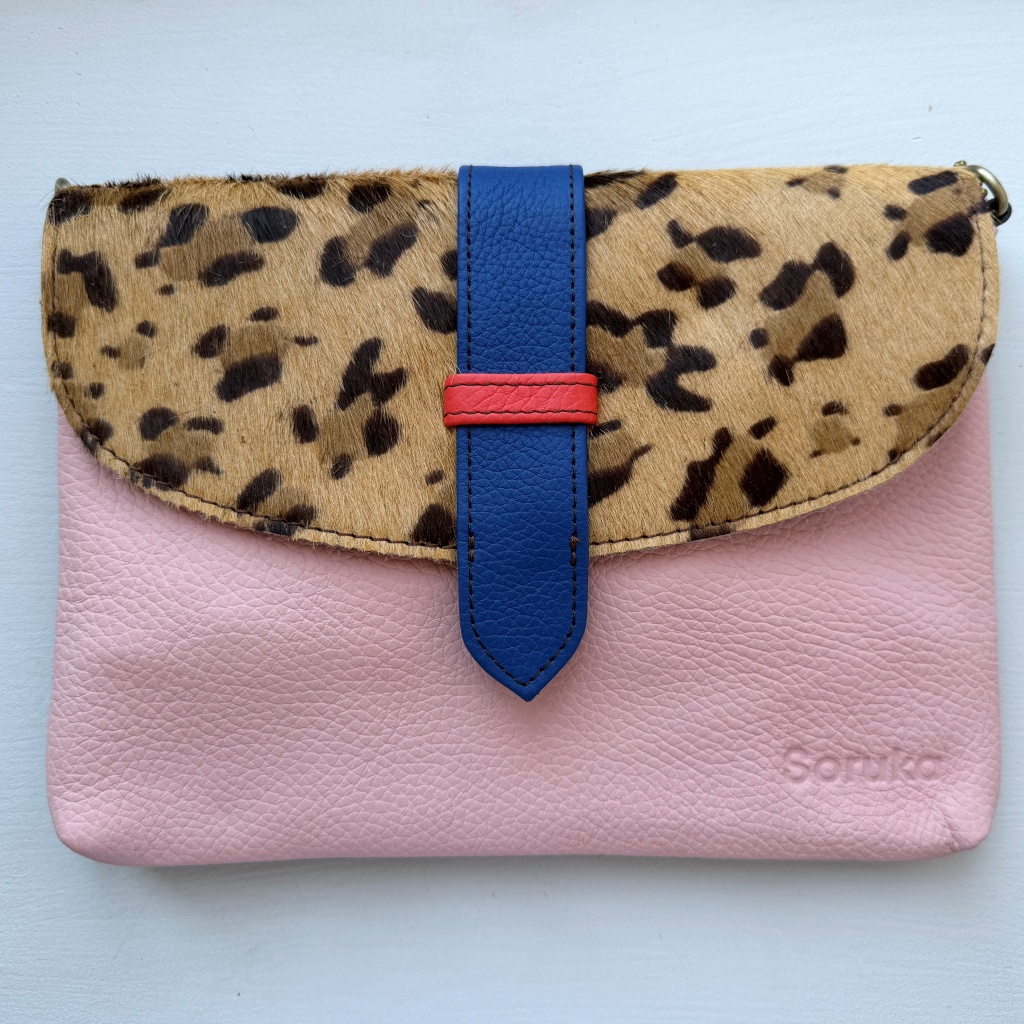 Soruka Saddle Leather Clutch