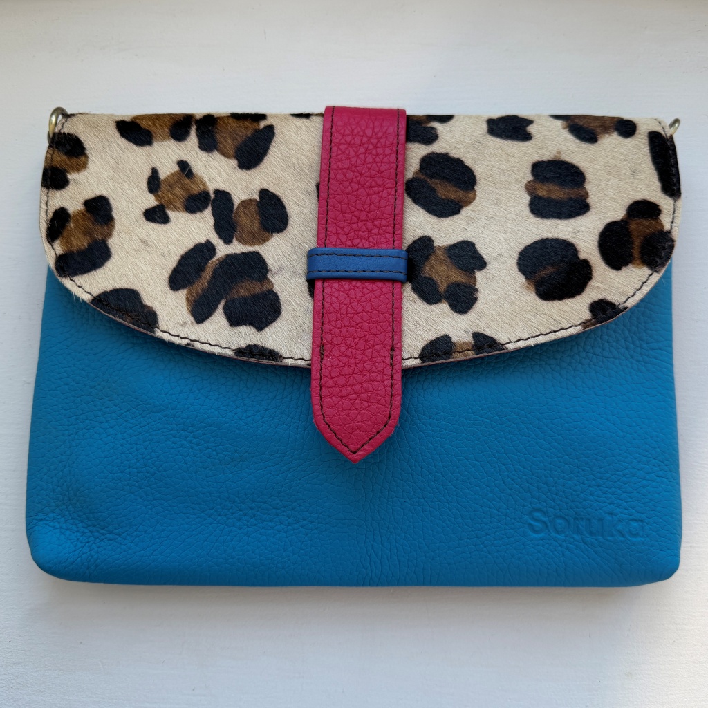 Soruka Saddle Leather Clutch